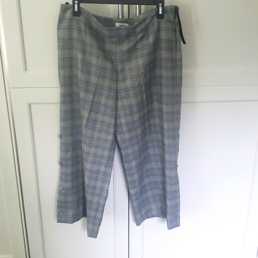 Plaid dress pants